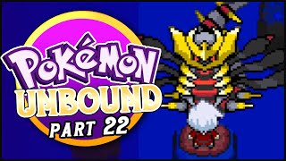 Pokemon Unbound Part 22 GIRATINA BOSS BATTLE Pokemon GBA Rom Hack Gameplay Walkthrough