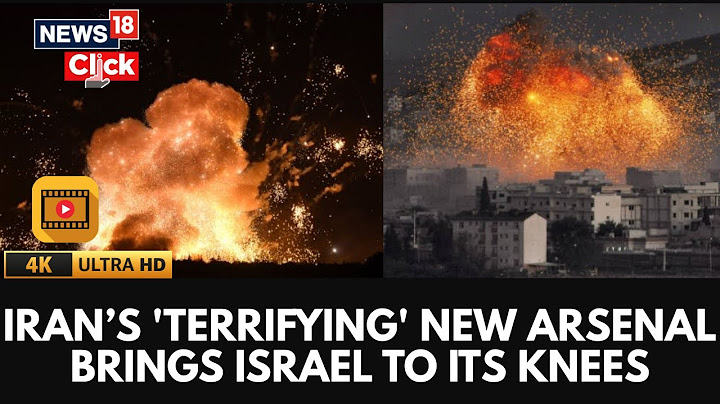Iran’s 'Terrifying' New Arsenal Brings Israel To Its Knees | Israel Iran War | 4K Video | N18G