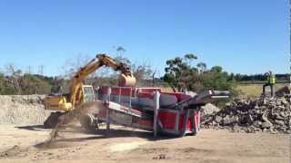 ECOSTAR SCREEN WITH SOIL AND STONES/INERTS  -AUSTRALIA-