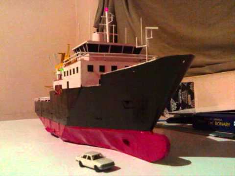 The first Cargo ship presented by ithinkships - YouTube
