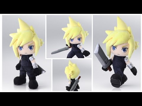 Official Final Fantasy Vii Plush Action Doll Announced Youtube