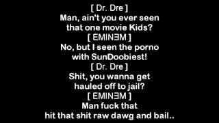 Video thumbnail of "Eminem ft. Dr. Dre - Guilty Conscience [HQ & Lyrics]"