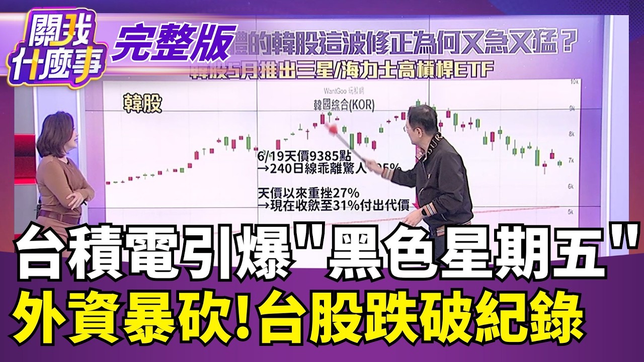 #LIVE【關我什麼事】台積電重蹈三星覆轍?!超驚豔法說竟引爆亞股災情外資變臉變太快?台積電目標價喊4200"轉頭卻大殺盤"｜陳斐娟 主持｜20260717