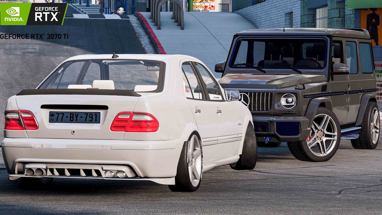 Lotu Şəmi Balığçı Rəis Mersedes Bmw Ilə Üzbə üz | MaşınOyunları| BeamNG.Driver #malikbedelov