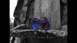 My Custom Titanium Rotablade Stubby! Anodized by Metal_Morphosis!