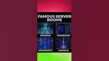Famous Server Rooms || TOP Server Rooms|| #shorts #amazon #facebook #microsoft #google #server #meta