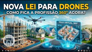 Nova Lei para Drones e como fica a Profissão 360° agora? Tour Virtual 360 e Google Meu Negócio
