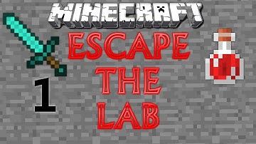 Minecraft Puzzle Map: Escape The Lab- Part 1