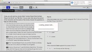 PARCC Practice Test Tutorial - Part 1: Navigating the Test