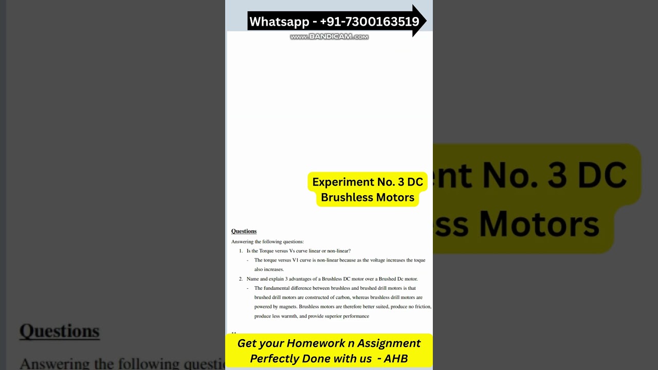 Brushed vs. Brushless: Experimenting with Electric Machines 