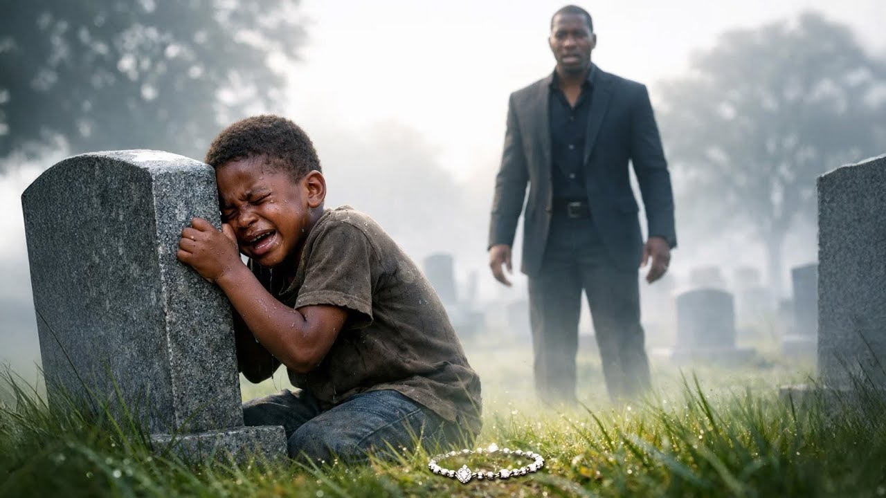 CEO Finds a Crying Boy at His Wife’s Grave — What He Learns Afterward Shatters His Life