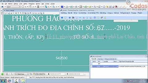 gCadas - Video chạy trích đo nhiều thửa có giáp ranh của tỉnh Bà Rịa Vũng Tàu