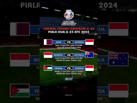Jadwal Timnas Indonesia U23 AFC 2024 #jadwaltimnasu23 #jadwaltimnasindonesia #jadwalafcu23