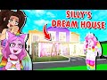 I Built Silly her DREAM Bloxburg MANSION !!! (Roblox)