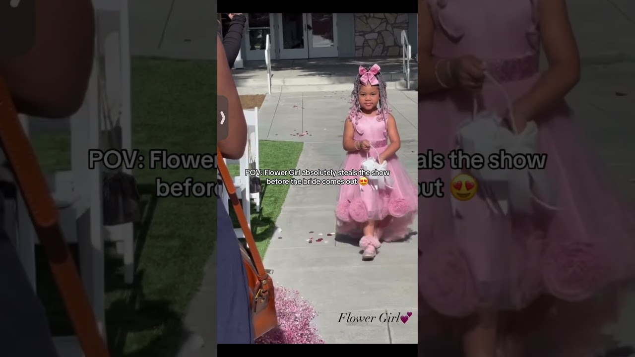 PRETTY LITTLE BABY THE MOST PERFECT FLOWER GIRL! 