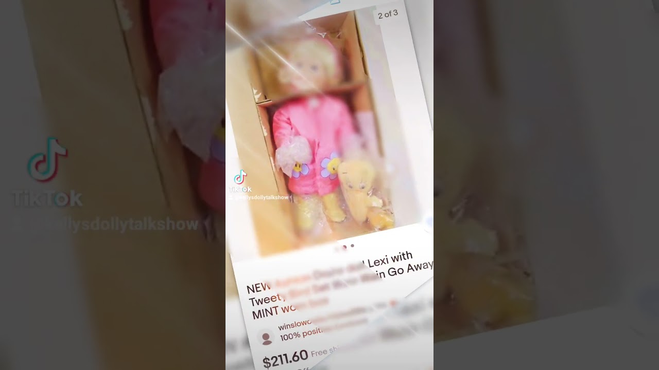 Lexi with tweety bird doll