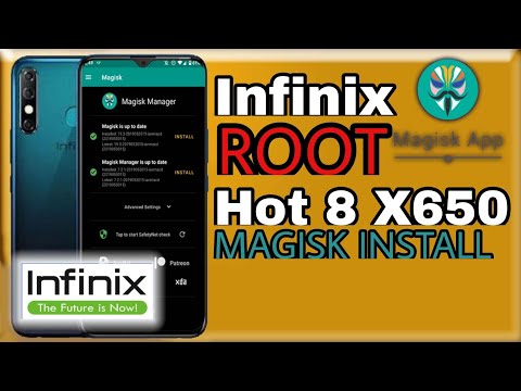 Infinix Hot 8 Lite X650 Root & Magisk Install URDU Guide With Free Files Tool How To Root Infinix