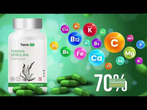 TIANSHI SPIRULINA CAPSULES - YouTube