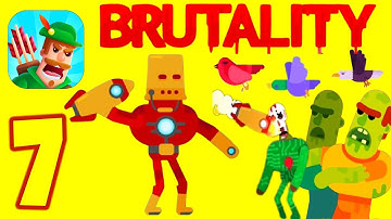 Bowmasters - Robert Spark - Fatality & Zombies & Apple & Birds Gameplay Walkthrough Part #7