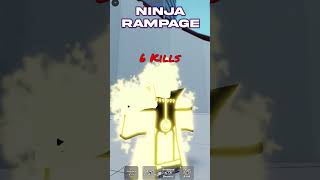 NEW : NARUTO BATTLEGROUNDS GAME IN ROBLOX : Ninja Rampage (its SPECIAL ykyk) #fyp #shorts #roblox screenshot 2