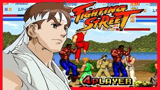 RYU Fighting Street Bootleg Battle Royale Download 4Players Co Op OpenBOR