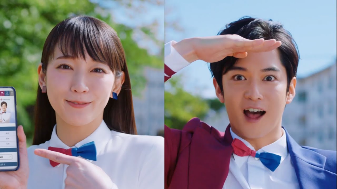 Yoshioka Riho & Chiba Yudai are super into the dance