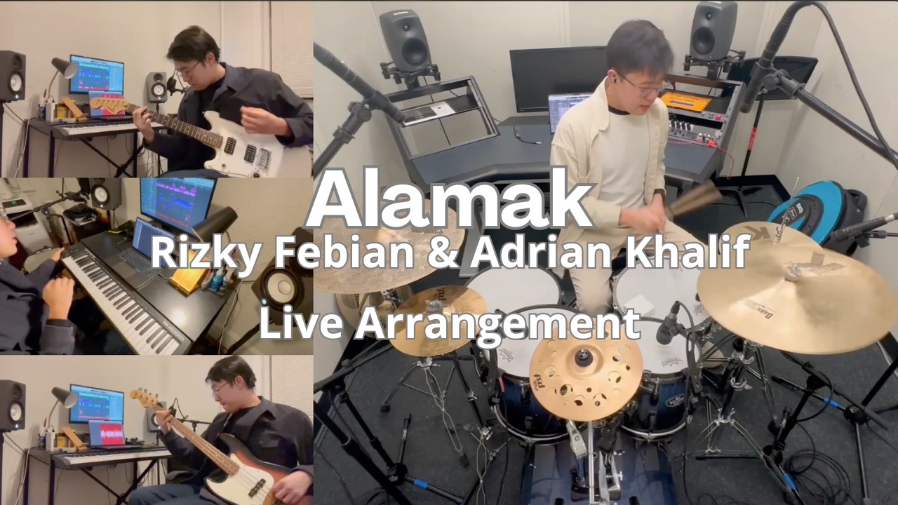 Alamak - Rizky Febian & Adrian Khalif (Live Arrangement)