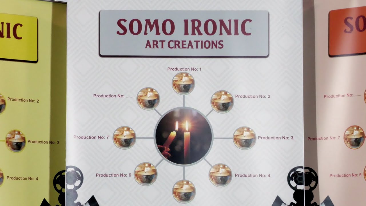 Somo Ironic Art Creations Banner Launch Video | Somo Ironic Art | Friday Poster
