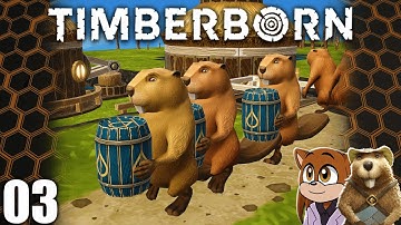 Timberborn Mountain Range - The Great Plank Shortage