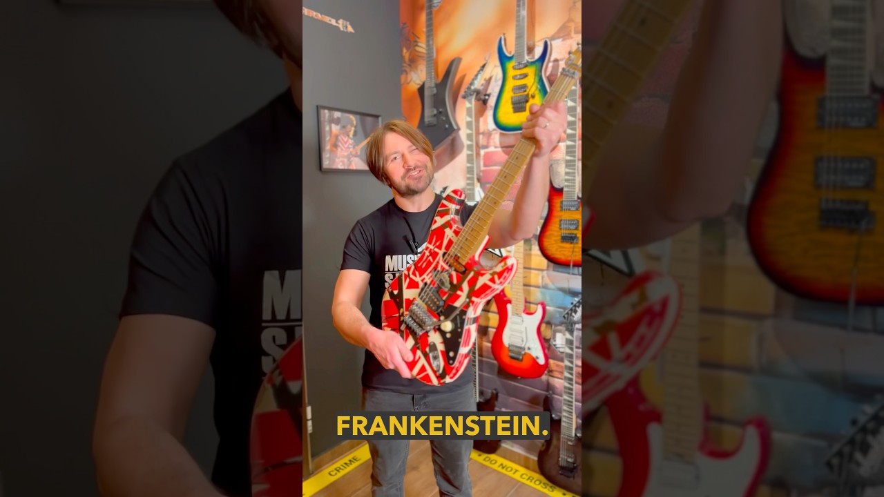 EVH Frankenstein - jedna od najlegendarnijih gitara svih vremena. 🎸 