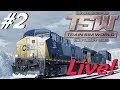 Train Sim World Week 2/5 - CSX Heavy Haul - Snow Down (Live Stream)