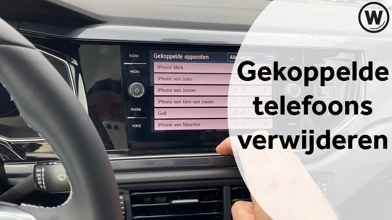De Waal Outlet over... hoe verwijder je bluetooth koppelingen uit je Volkswagen mediasysteem? - YouTube De Waal Outlet Over... Hoe Verwijder Je Bluetooth Koppelingen Uit Je Volkswagen Mediasysteem? - Youtube