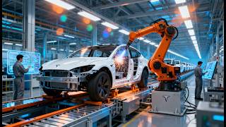 Inside Tesla Model 5 Factory: Mass Production of $25,000 America’s Best-Selling EV (Full Process)