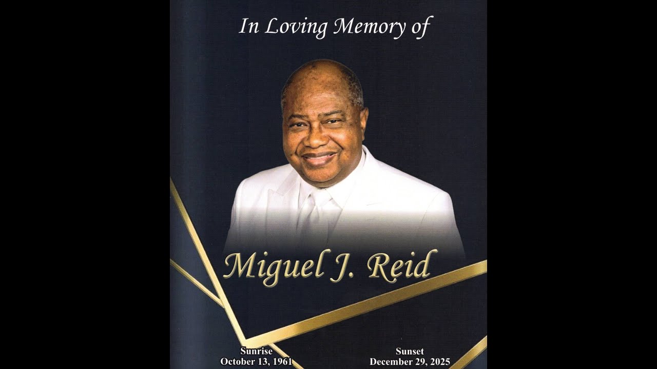Celebrating the Life of Mr. Miguel J. Reid