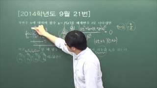 [20140921] 2014 September KICE Math (Type B) Problem 21 Solution