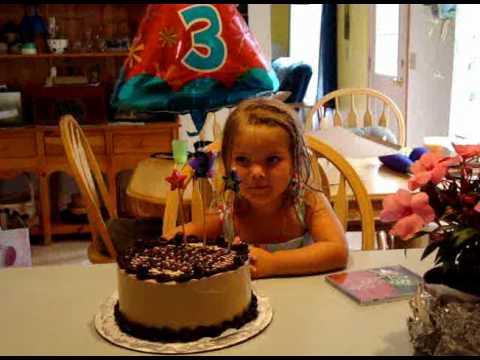 Maddie's 3rd Birthday - YouTube