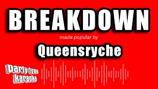 Queensryche - Breakdown (Karaoke Version)