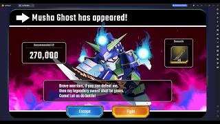 HIDDEN MUSHA GHOST STAGE! - SD Gundam G Generation Eternal