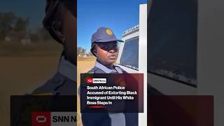 How South African police steal from African immigrants. #zulu #xenophobia #capetown #johannesburg