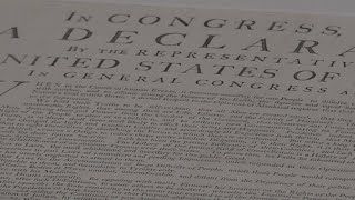 Statewide tour of the Declaration of Independence