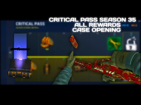 Critical Pass Season 35 | All Rewards + Case Opening | Critical Ops