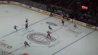Montreal Canadiens' Michael Pezzetta and Minnesota Wild's Dakota Mermis  get into a fight 10/17/23