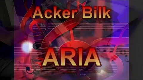 ARIA - Acker Bilk - Played on Yamaha Tyros 3 & Yam...