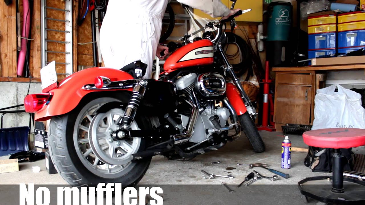 Removing Stock Exhaust Baffle Harley Davidson Forums