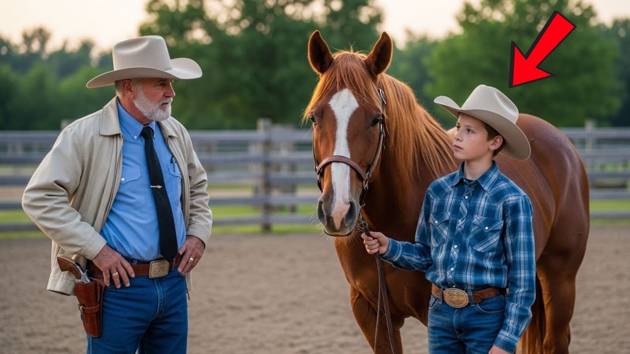 ER VERHÖHNTE DEN ARMEN JUNGEN MIT EINEM NUTZLOSEN PFERD—DOCH DAS RESULTAT LIESS DEN REICHEN WEINEN!
