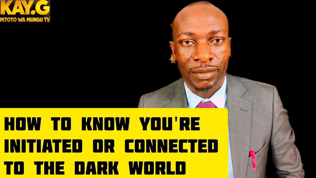 How to know you're connected or initiated to the dark world | life is spiritual