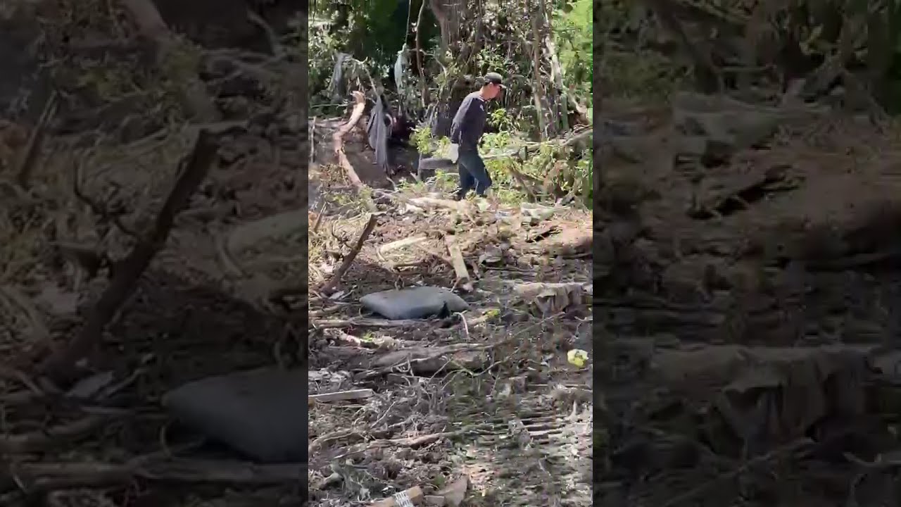 Search And Recovery Efforts Are Underway Over Miles Of Territory