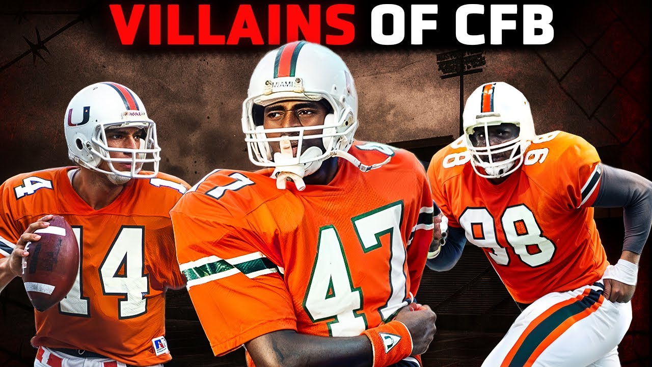 Why the 1986 Miami Hurricanes Were the Most Hated Football Team Ever!