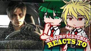 MHA CLASS 1A REACT TO LEON KENNEDY AS A NEW UA TEACHER! || Resident Evil Requiem ||/au/-Gacha Reacts
