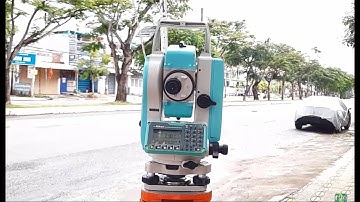 Hướng dẫn sử dụng máy toàn đạc điện tử Nikon DTM – Khai báo trạm máy và định hướng.